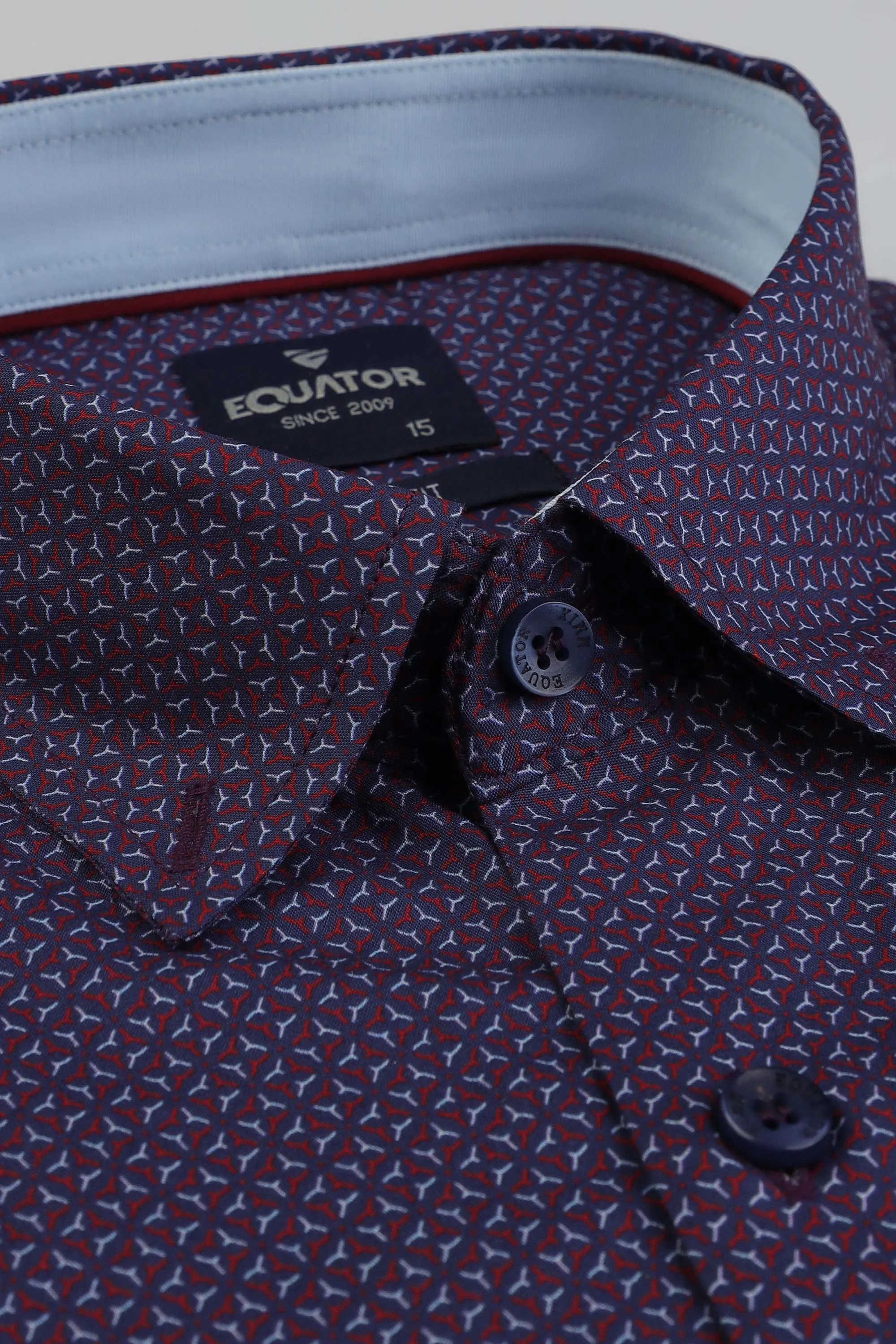 Navy Semi Formal Shirt