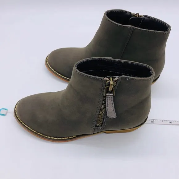New HARPER CANYON GIRLS BROWN/GREY BOOTS SZ 11 MEDIUM!