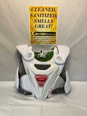 New Maverik M5 White Size L Lacrosse Shoulder Pads