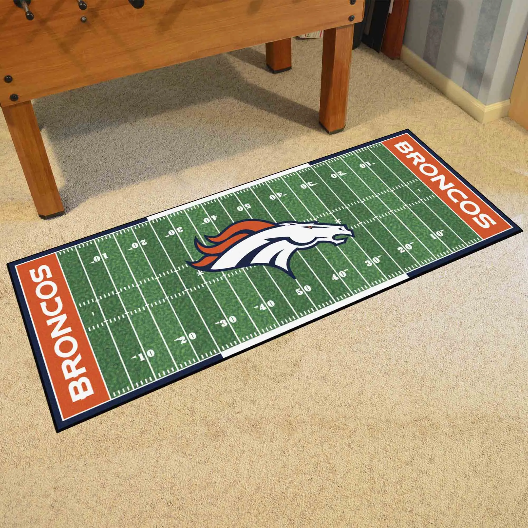 NFL - Denver Broncos Football Field Runner