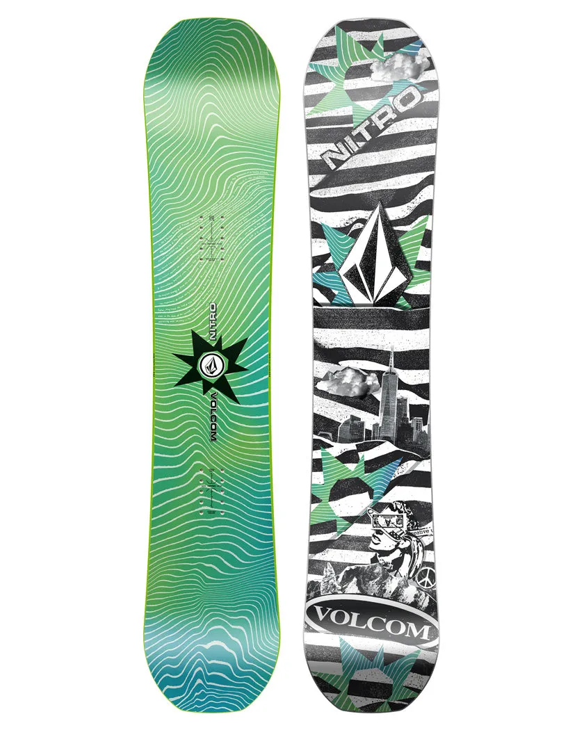Nitro Kids' Ripper Youth X Volcom Snowboard 2025