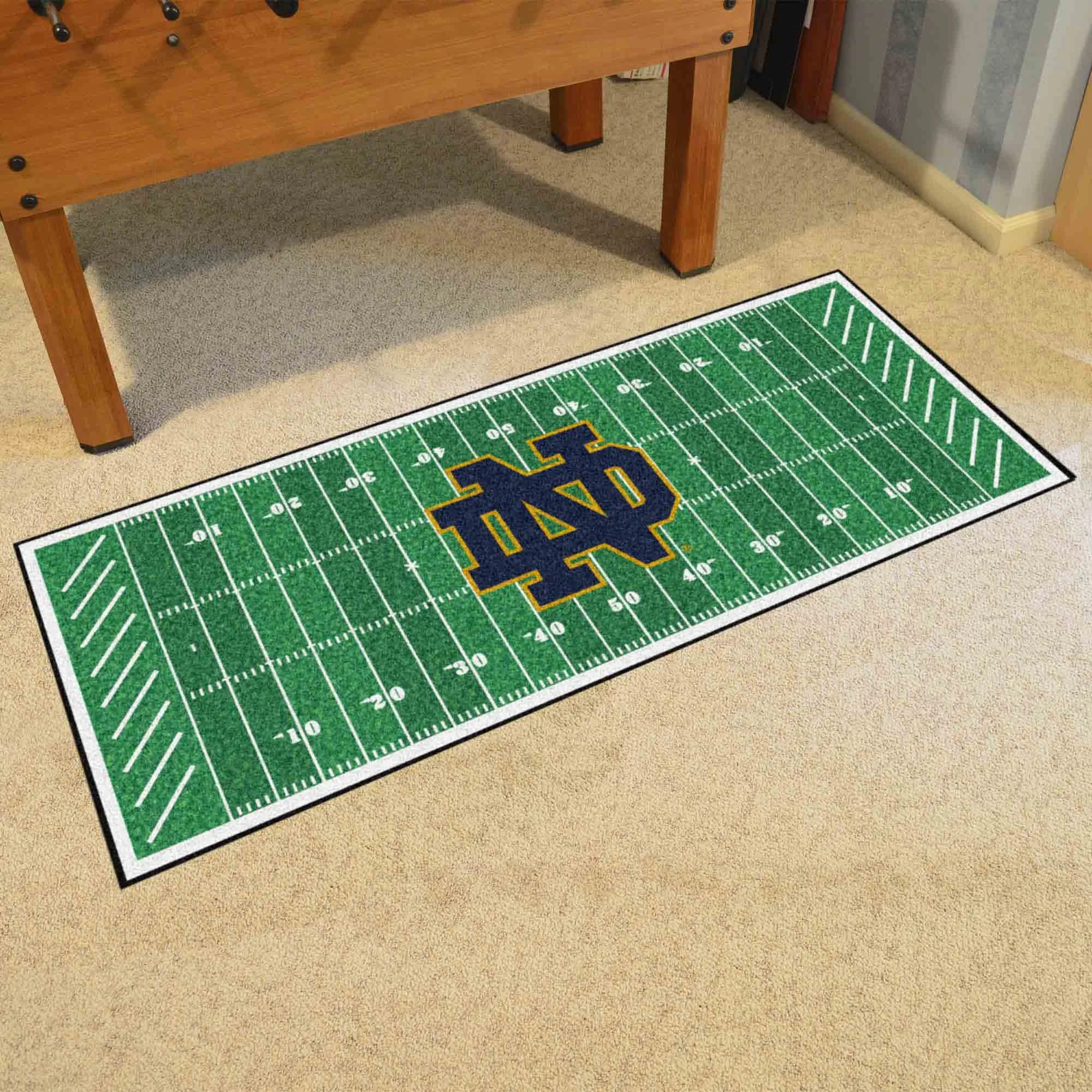 Notre Dame Football Field Runner