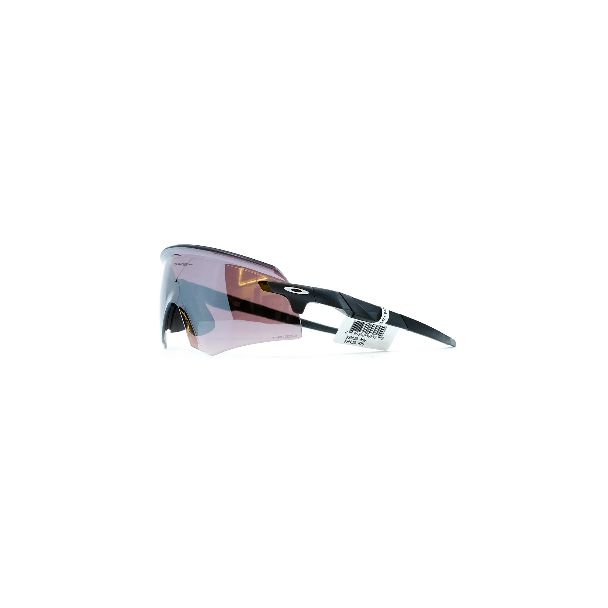 Oakley Encoder Sunglasses - Matte Carbon (Prizm Road Black Lens)