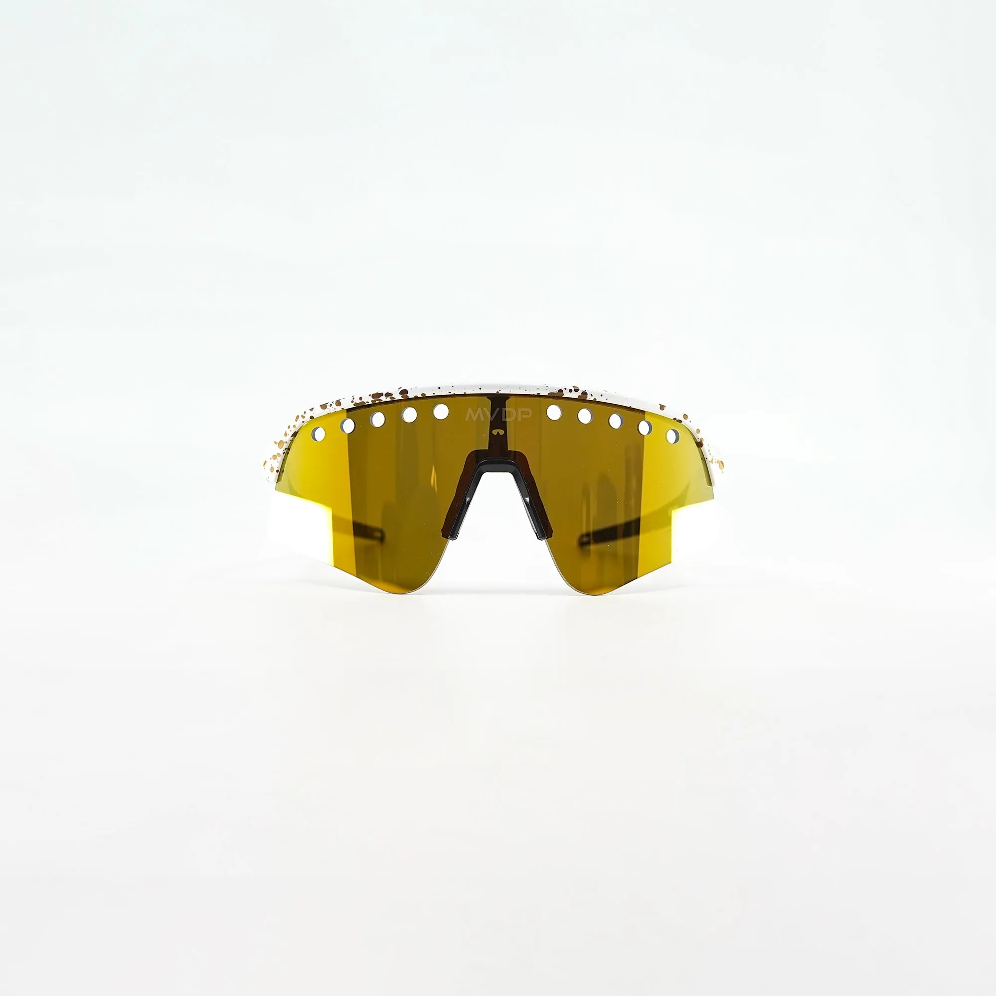 Oakley Mathieu Van Der Poel Signature Series Sutro Lite Sweep - White splatter (Prizm 24k Lens)