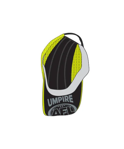 Off Field Umpire Run Cap - Black