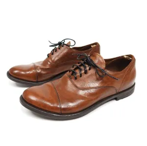 Officine Brown Leather Oxford Size 40 (US 7)
