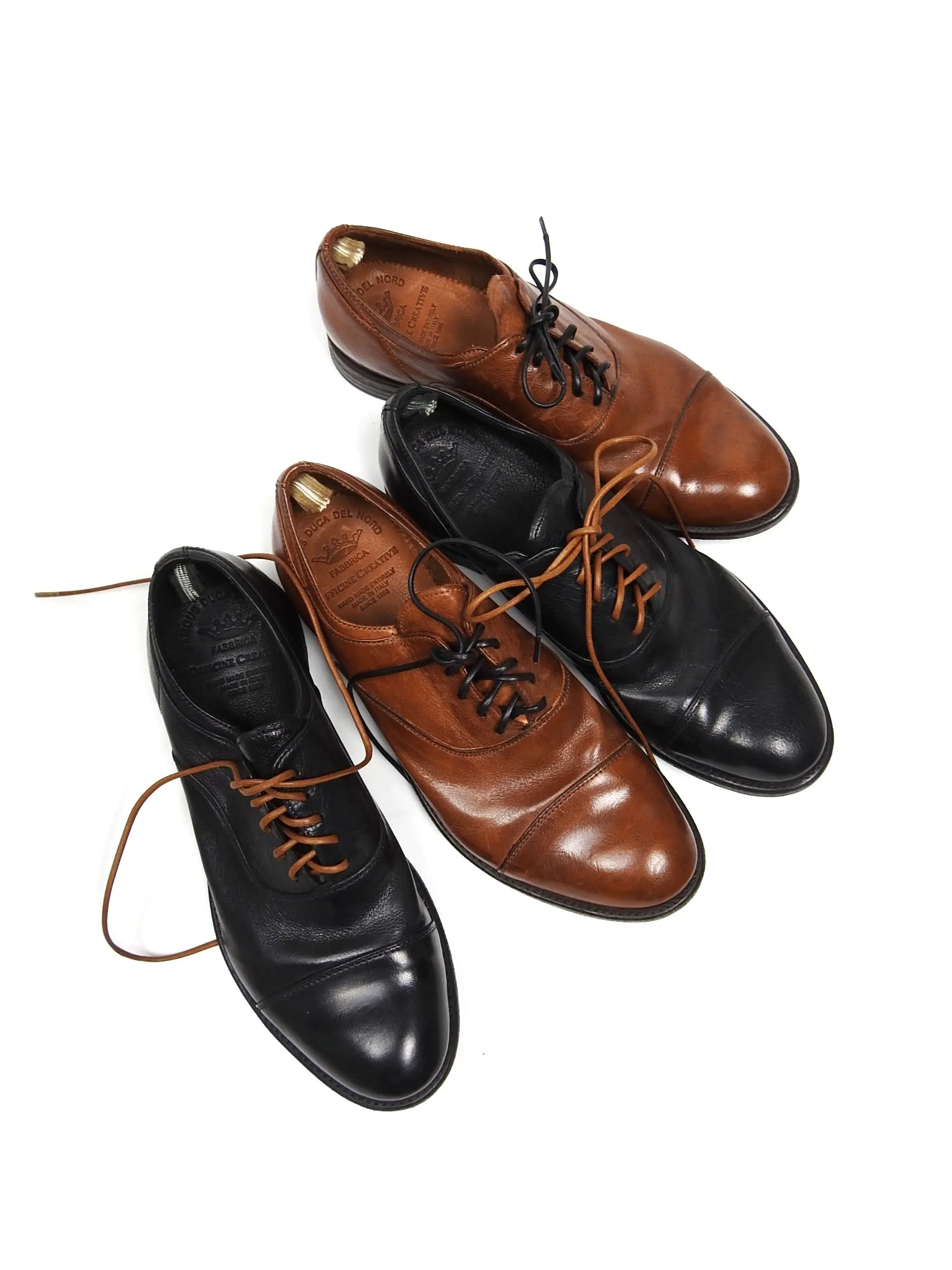 Officine Brown Leather Oxford Size 40 (US 7)