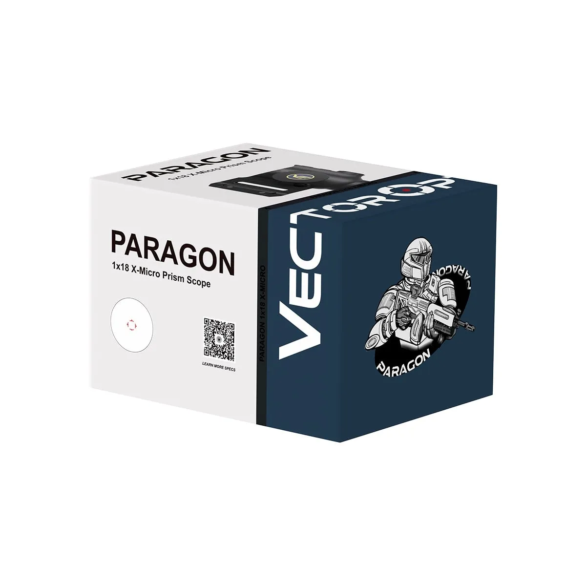 PARAGON 1x18 MINI Prism Scope - Black