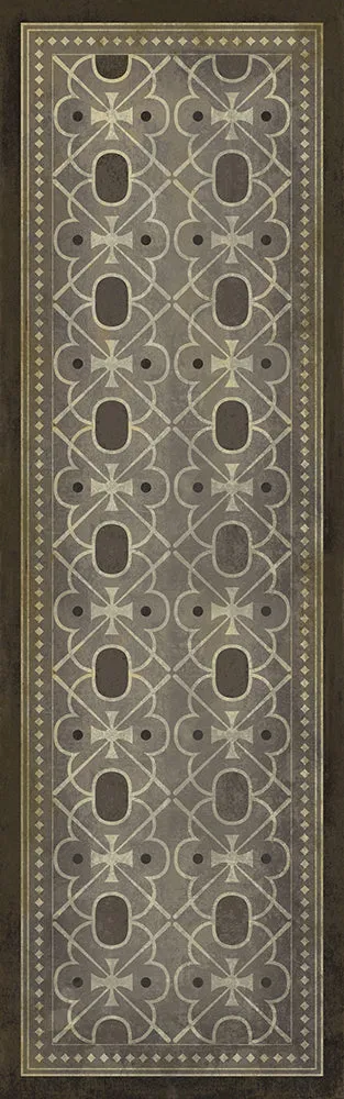 Pattern 05 "Baker Street" Vinyl Floorcloth - Spicher & Co.