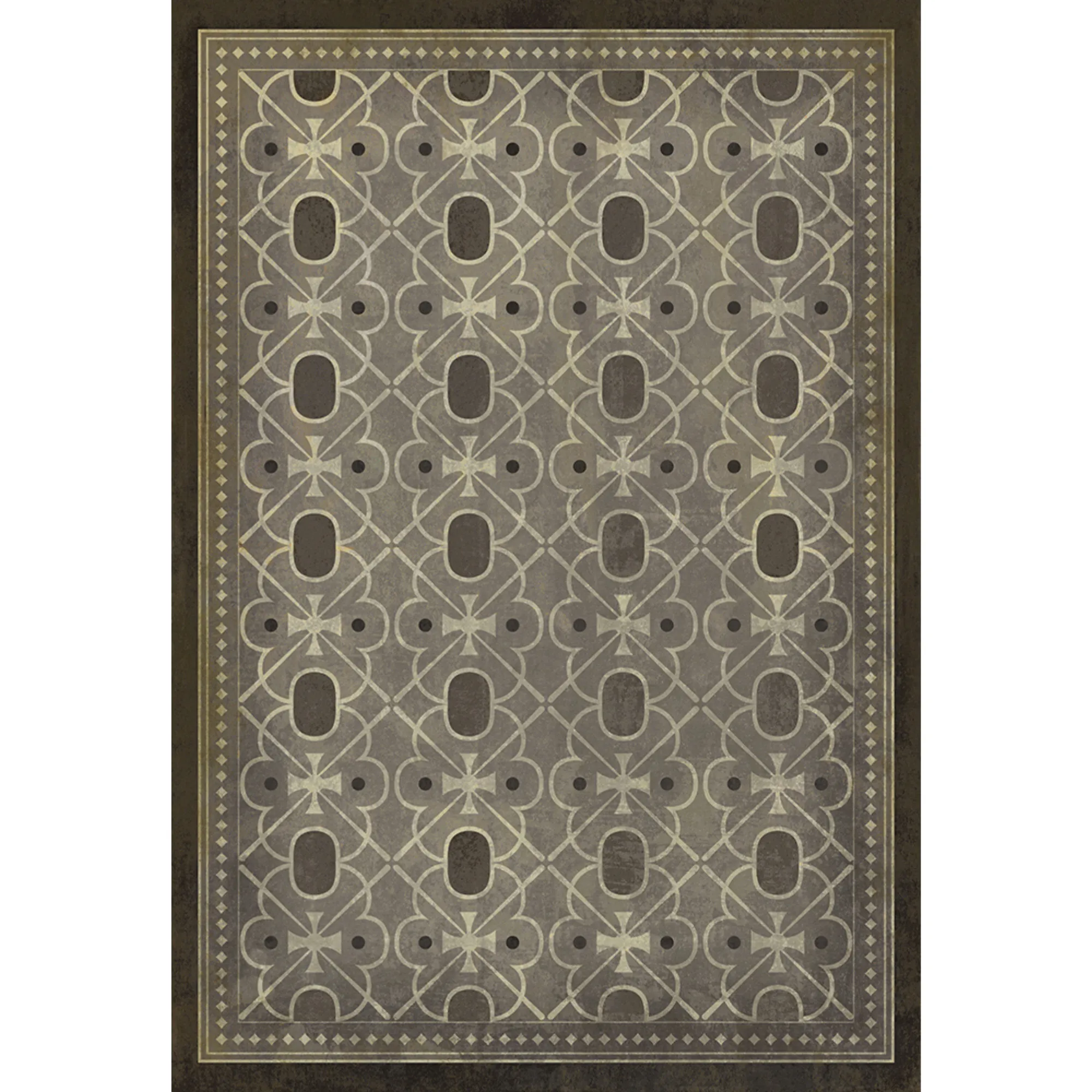 Pattern 05 "Baker Street" Vinyl Floorcloth - Spicher & Co.
