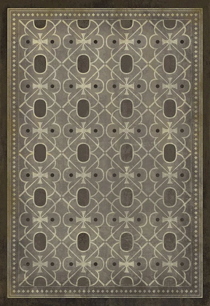 Pattern 05 "Baker Street" Vinyl Floorcloth - Spicher & Co.
