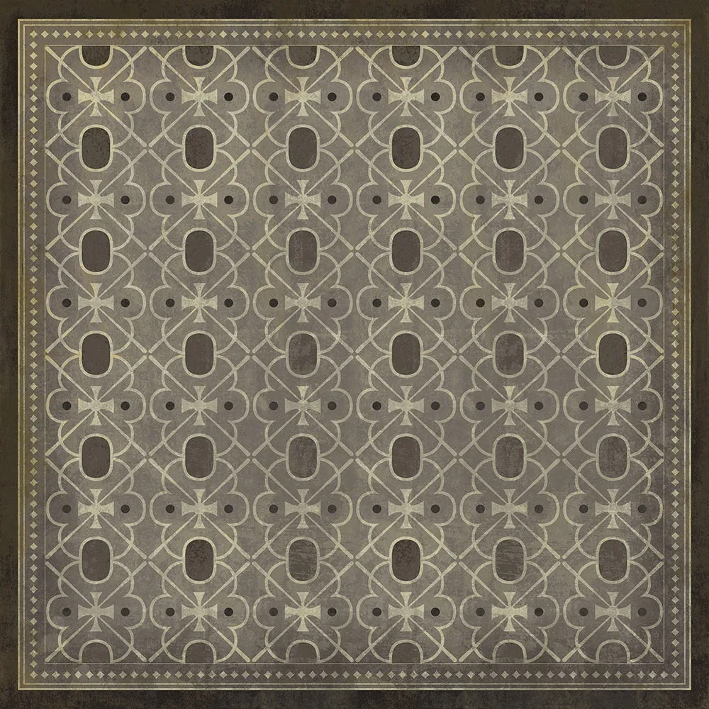 Pattern 05 "Baker Street" Vinyl Floorcloth - Spicher & Co.