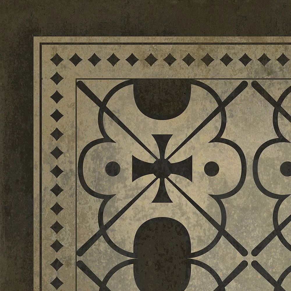 Pattern 05 "Holmes" Vinyl Floorcloth - Spicher & Co.