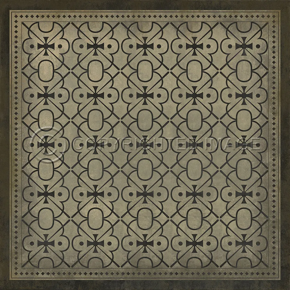 Pattern 05 "Watson" Vinyl Floorcloth - Spicher & Co.