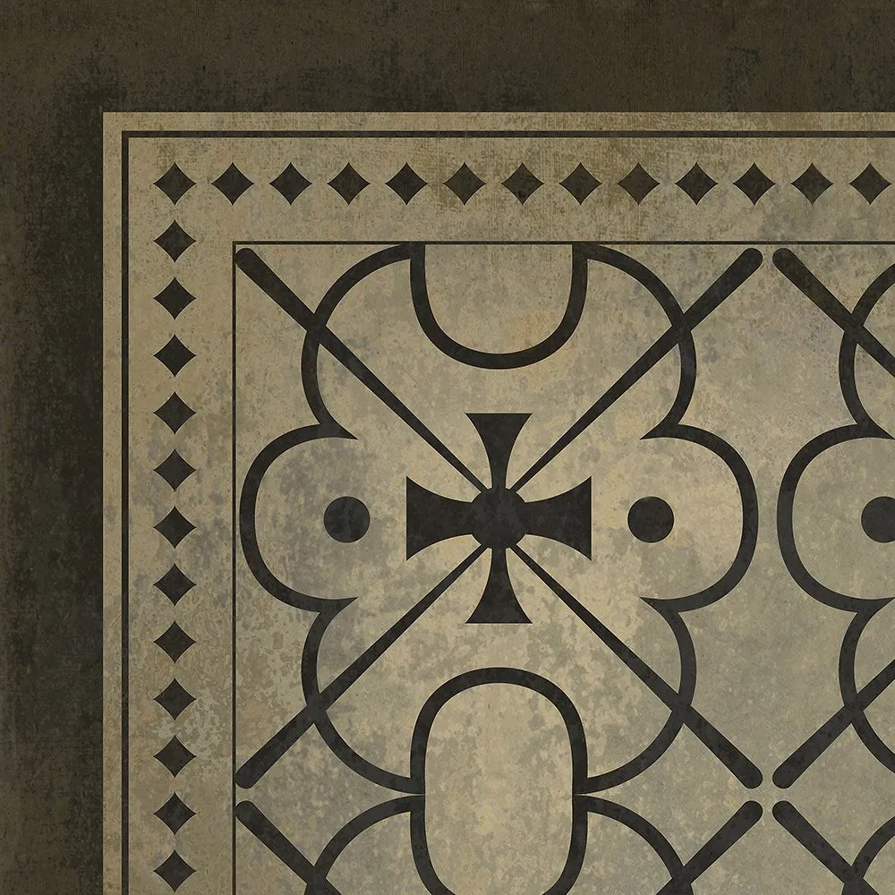 Pattern 05 "Watson" Vinyl Floorcloth - Spicher & Co.