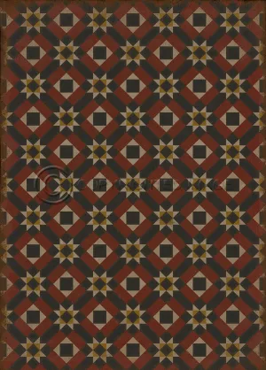 Pattern 14 "Great Expectations" Vinyl Floorcloth - Spicher & Co.