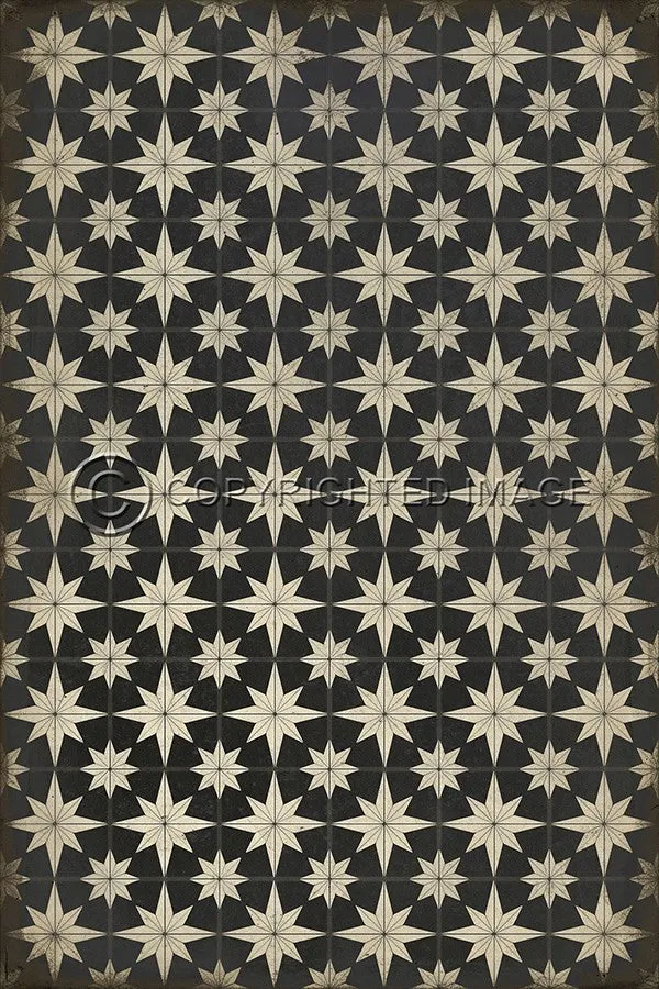 Pattern 20 "Vesper" Vinyl Floorcloth - Spicher & Co.