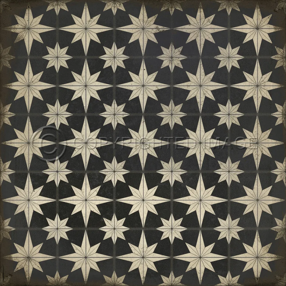 Pattern 20 "Vesper" Vinyl Floorcloth - Spicher & Co.
