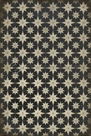 Pattern 20 "Vesper" Vinyl Floorcloth - Spicher & Co.