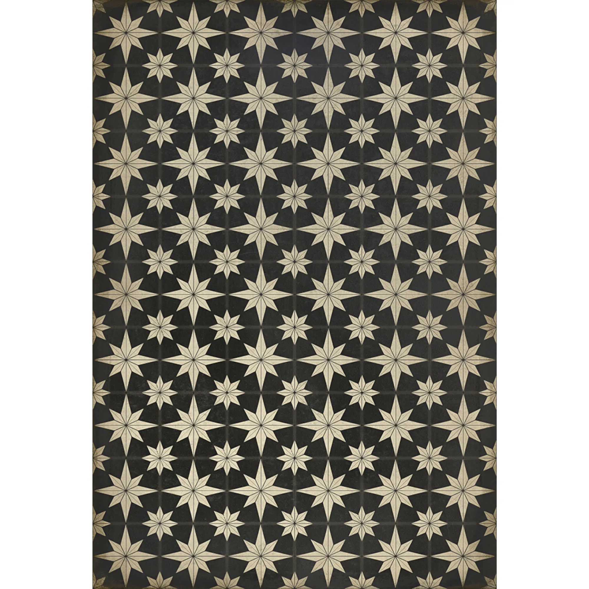 Pattern 20 "Vesper" Vinyl Floorcloth - Spicher & Co.