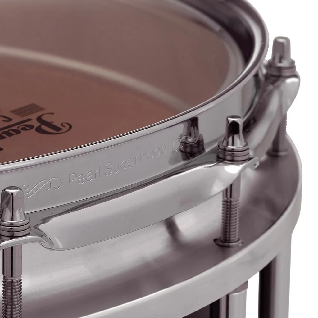 Pearl 13"x11" Competitor High Tension Snare Drum - Midnight Black