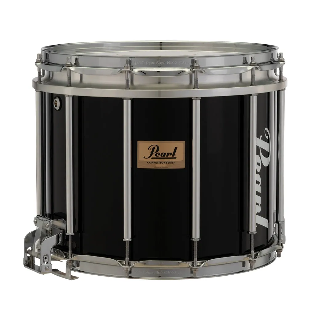Pearl 13"x11" Competitor High Tension Snare Drum - Midnight Black