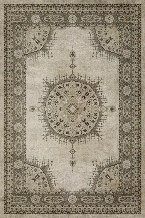 Persian Bazaar - Tabriz "Mithras" Vinyl Floorcloth - Spicher & Co.