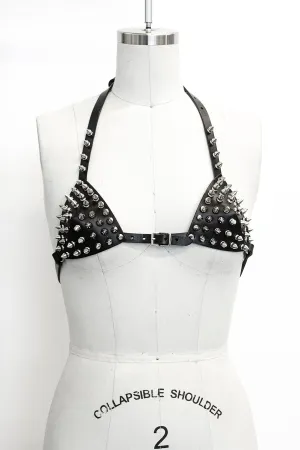 Petite Triangle Bra - Spiked