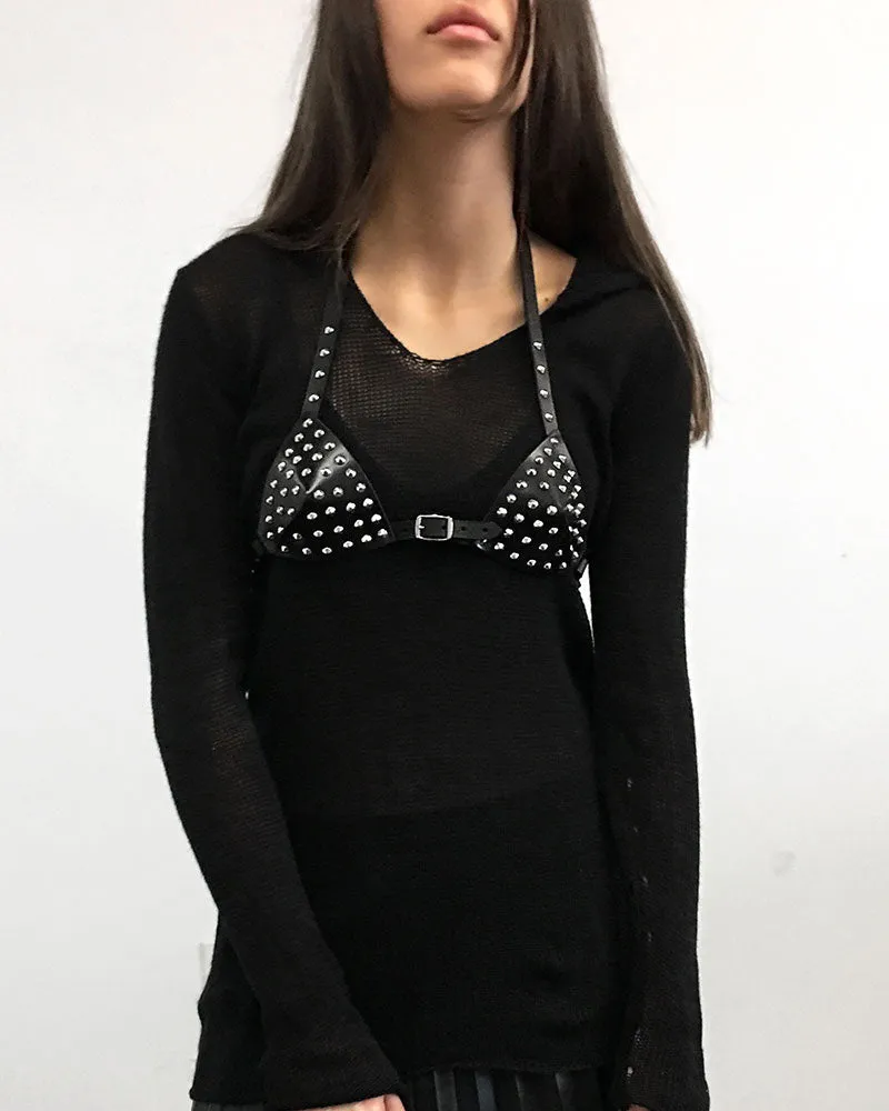 Petite Triangle Bra - Studded