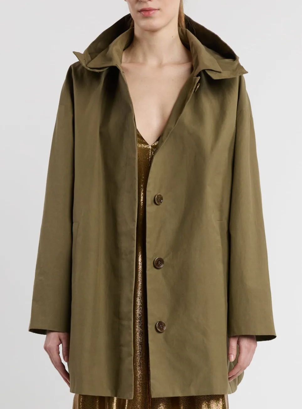 Pivoine Coat Khaki