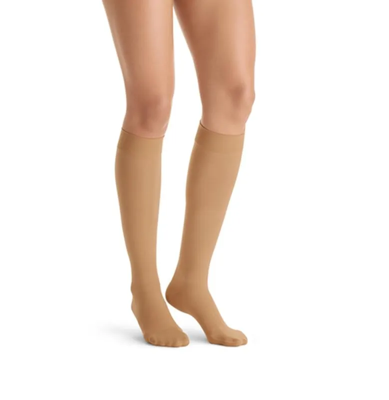 PR/1 JOBST ULTRASHEER WOMEN, KNEE HIGH PETITE, 20-30MMHG, LG, SUNTAN, CLOSED TOE