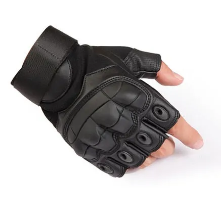 PU Leather Full Finger Glove