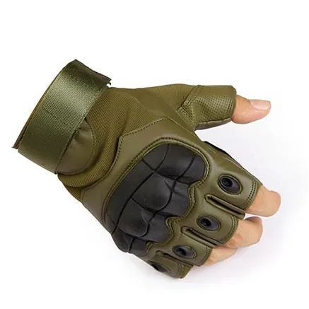 PU Leather Full Finger Glove