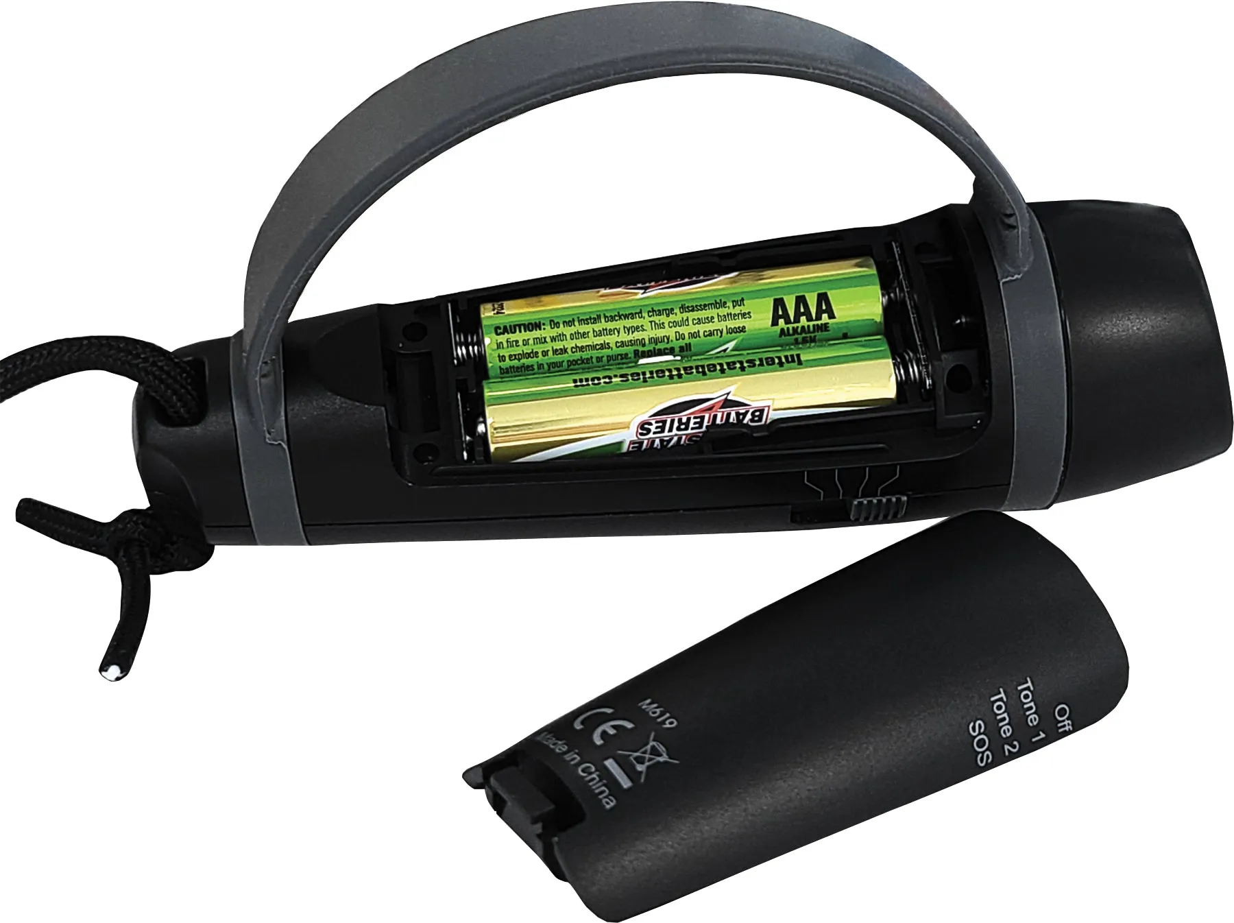 Robic M619 Electronic Three Tone Whistle and Personal Security Alarm
