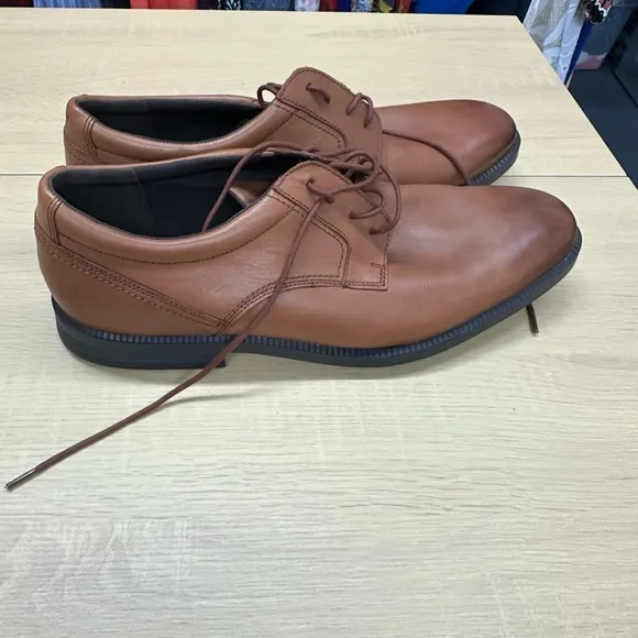 Rockport Men's Dressports Premium Plain Toe Oxford Size 13 EUC