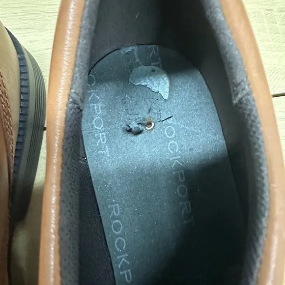 Rockport Men's Dressports Premium Plain Toe Oxford Size 13 EUC