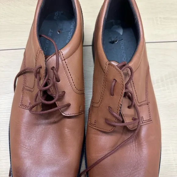 Rockport Men's Dressports Premium Plain Toe Oxford Size 13 EUC