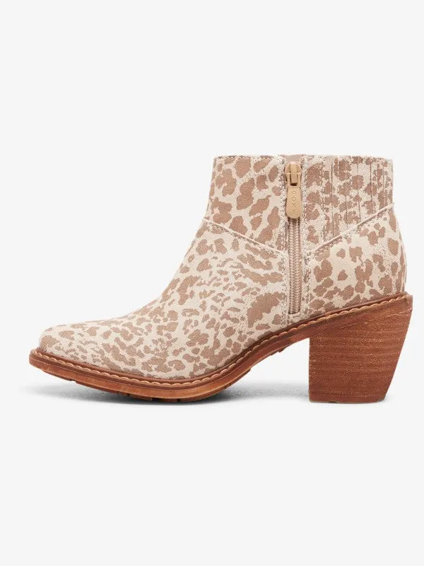 Roxy Womens Wynette Faux Leather Boots