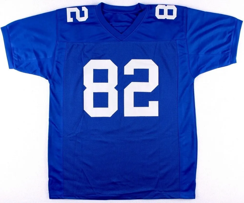 Rueben Randle Signed New York Giants Blue Home Jersey (GTSM COA)