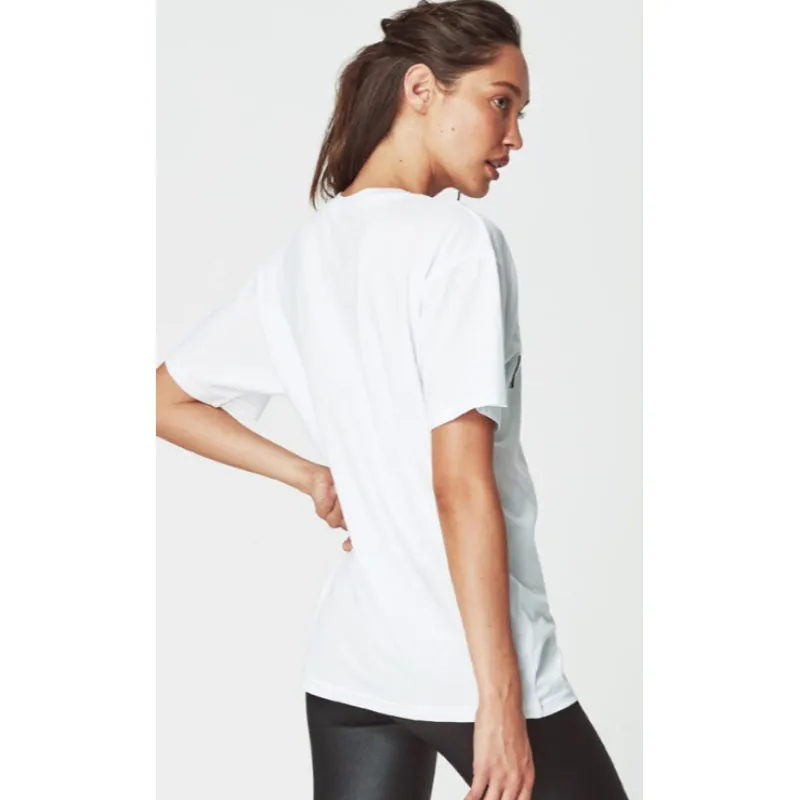 RUNNING BARE WOMENS HOLLYWOOD 90S RELAX TEE