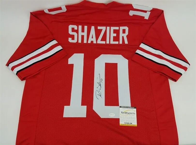 Ryan Shazier Signed Ohio State Buckeyes Red Jersey (TSE COA) Inside Linebacker