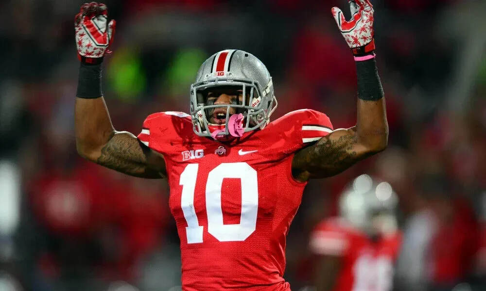 Ryan Shazier Signed Ohio State Buckeyes Red Jersey (TSE COA) Inside Linebacker