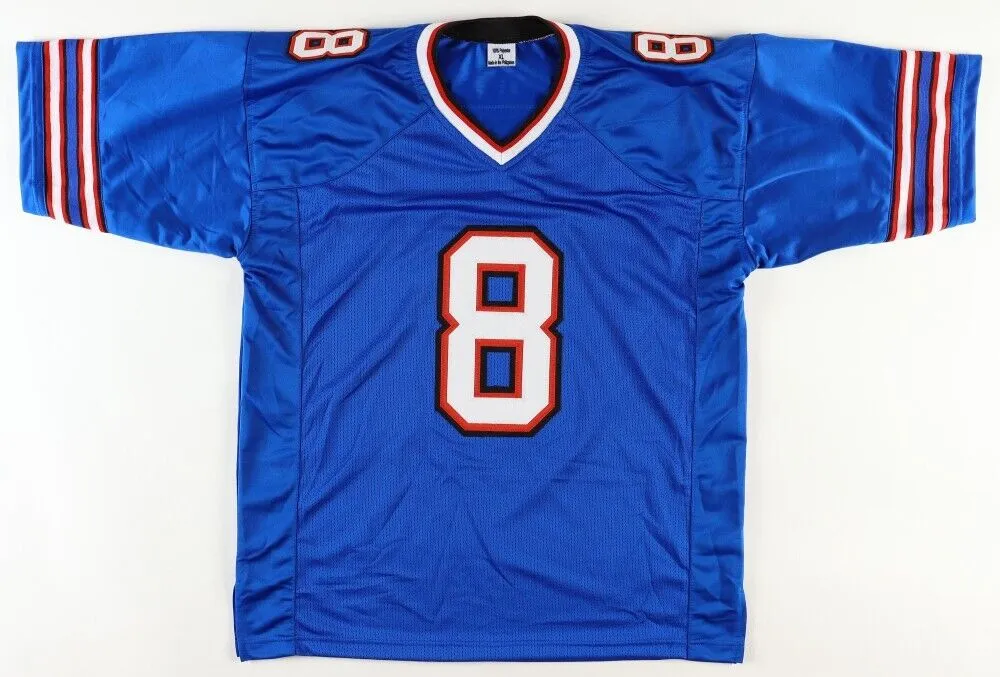 Sam Martin Signed Buffalo Bills Jersey (TSE) 2013 Draft Pick / Appalachian State