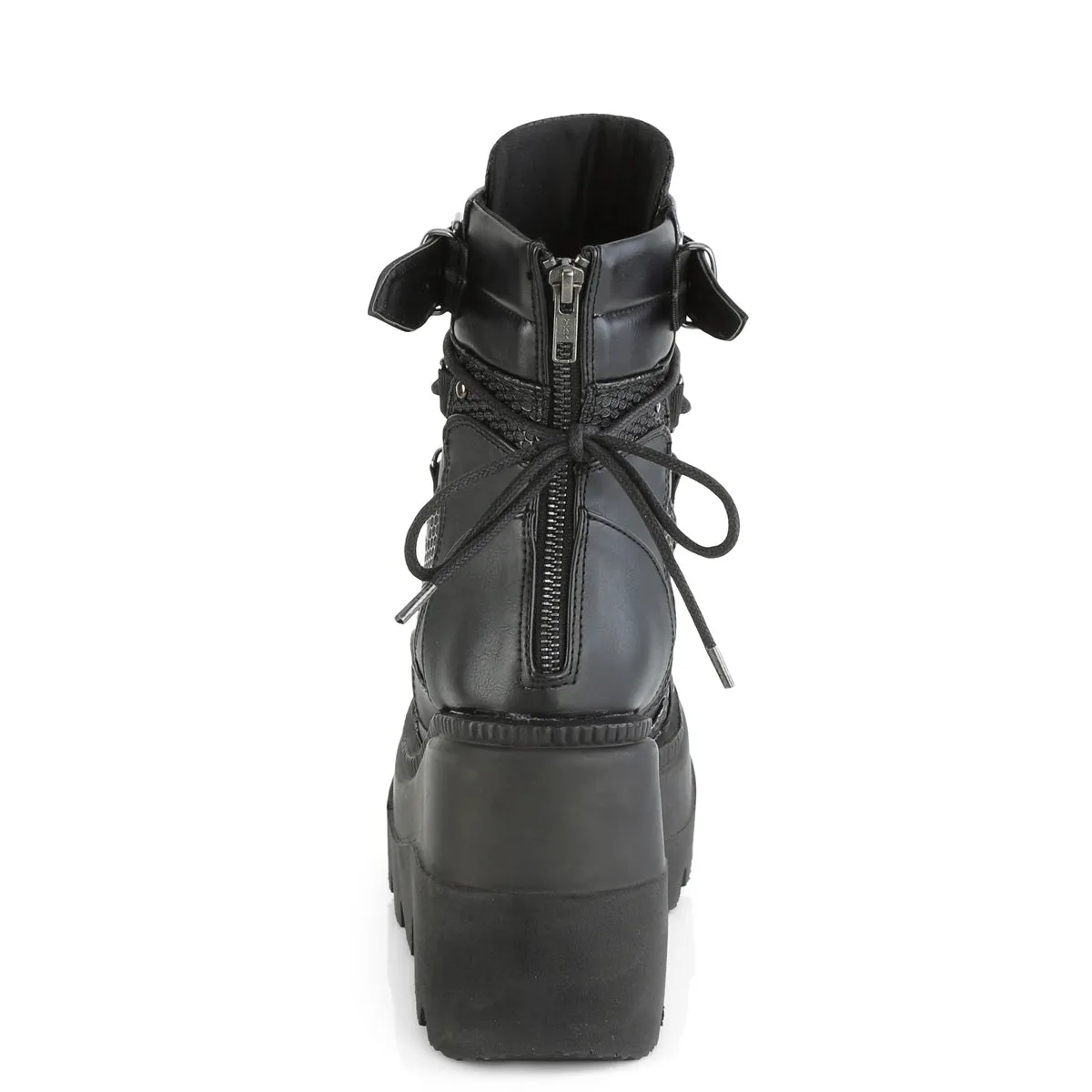 SHAKER-60  Black Vegan Leather