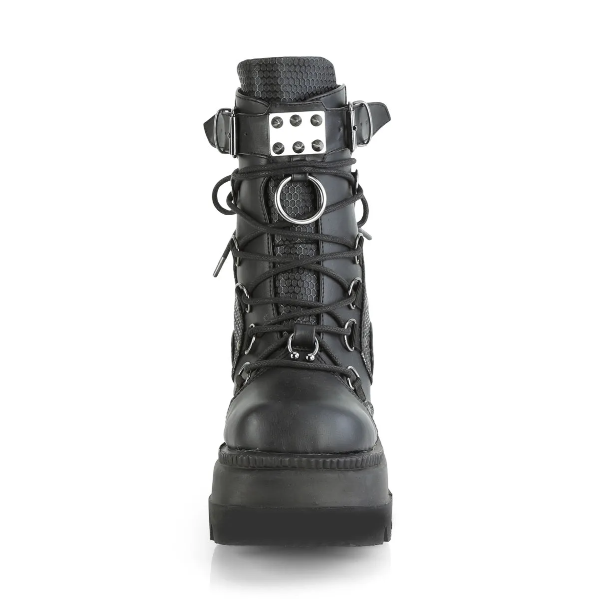 SHAKER-60  Black Vegan Leather