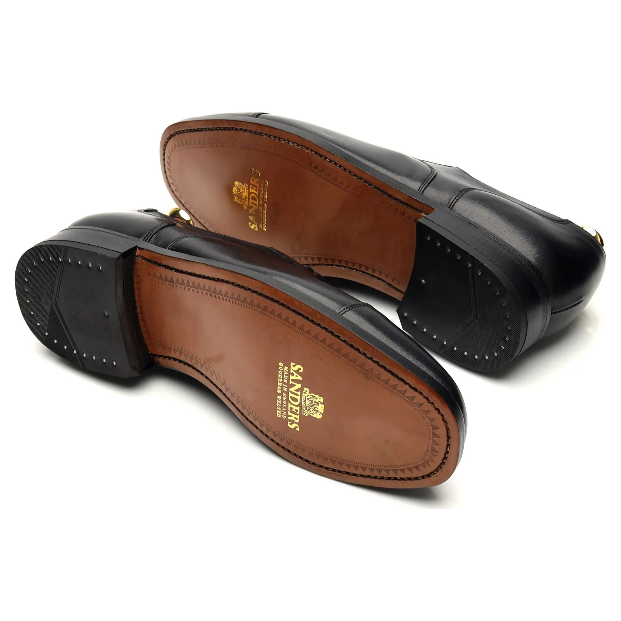 Shipton & Heneage 'Midhurst' Black Leather Oxford UK 7.5