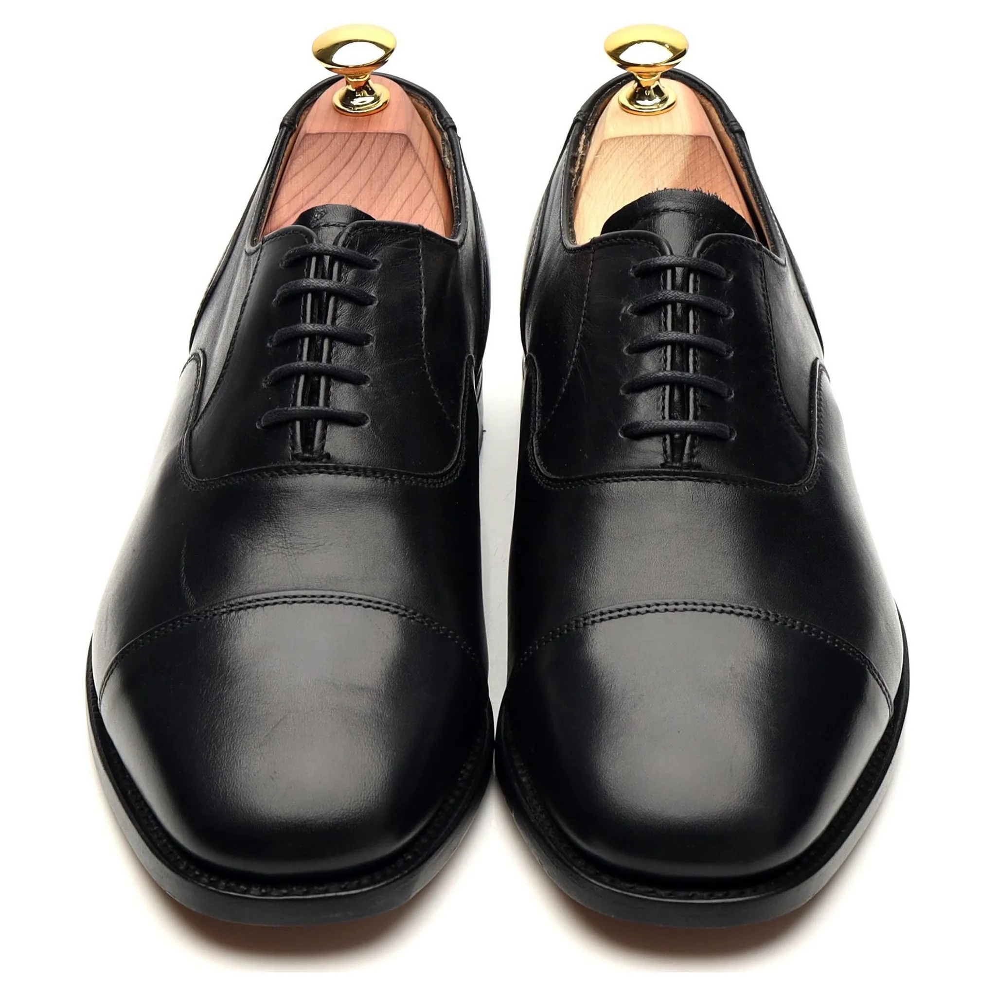 Shipton & Heneage 'Midhurst' Black Leather Oxford UK 7.5