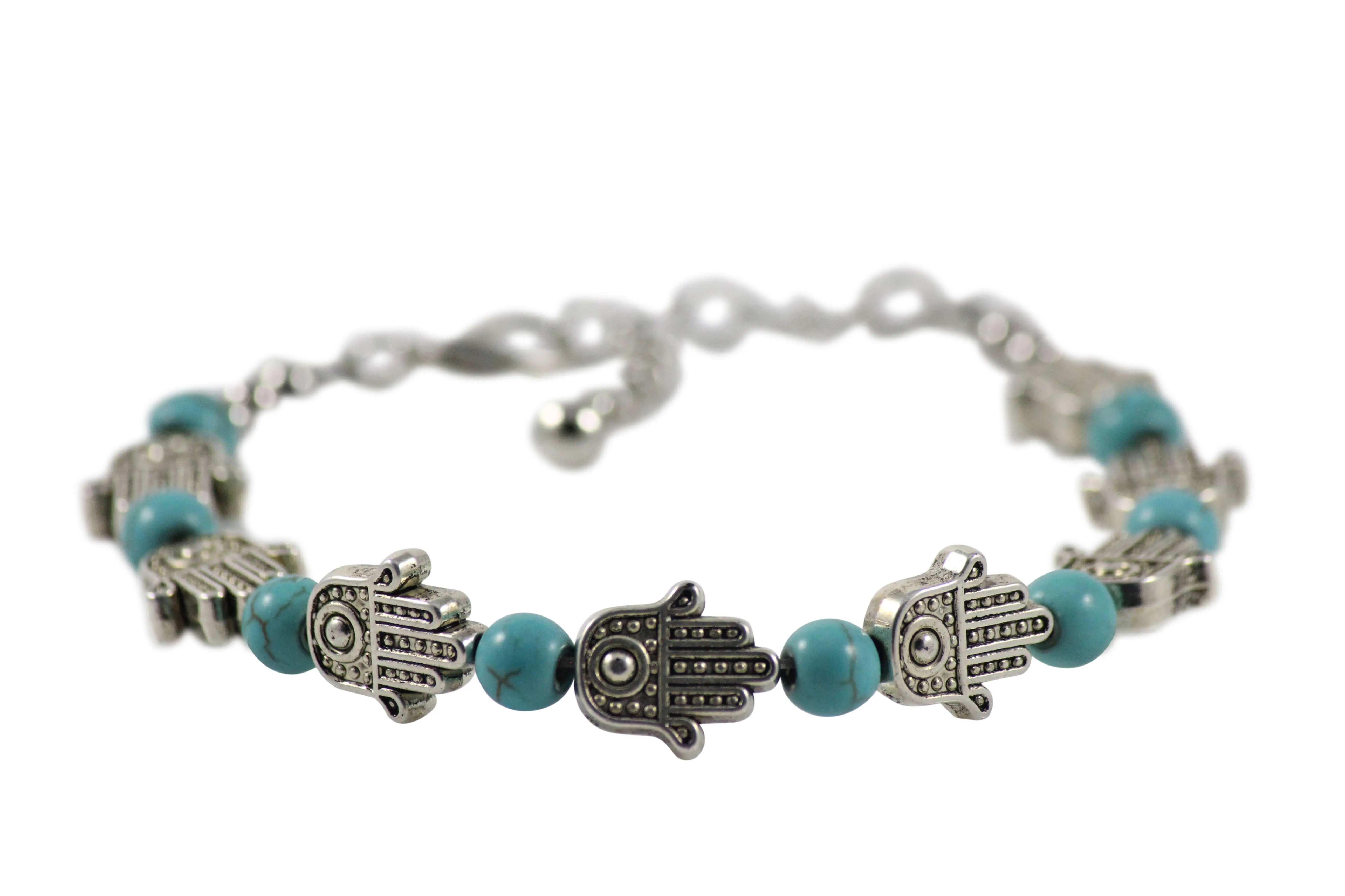Silver Bangle x Charms