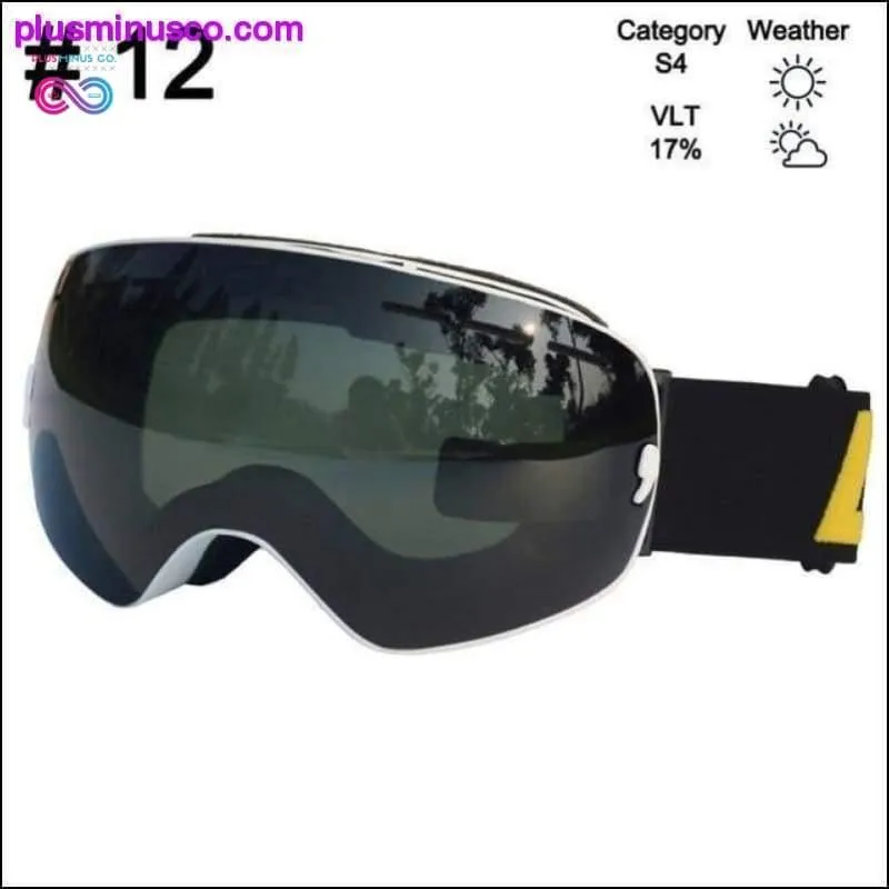 Ski Glasses & Snowboarding Goggles Eyewear Double Layers