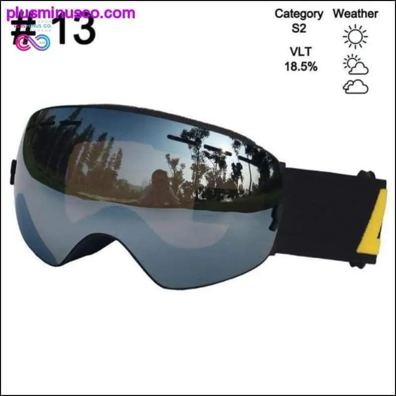 Ski Glasses & Snowboarding Goggles Eyewear Double Layers